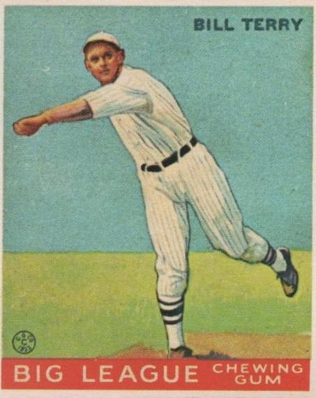 Bill Terry #20 1977 Dover Classic Reprints Baseball
