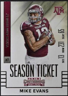 Mike Evans #74 2015 Panini Contenders Draft Picks Football