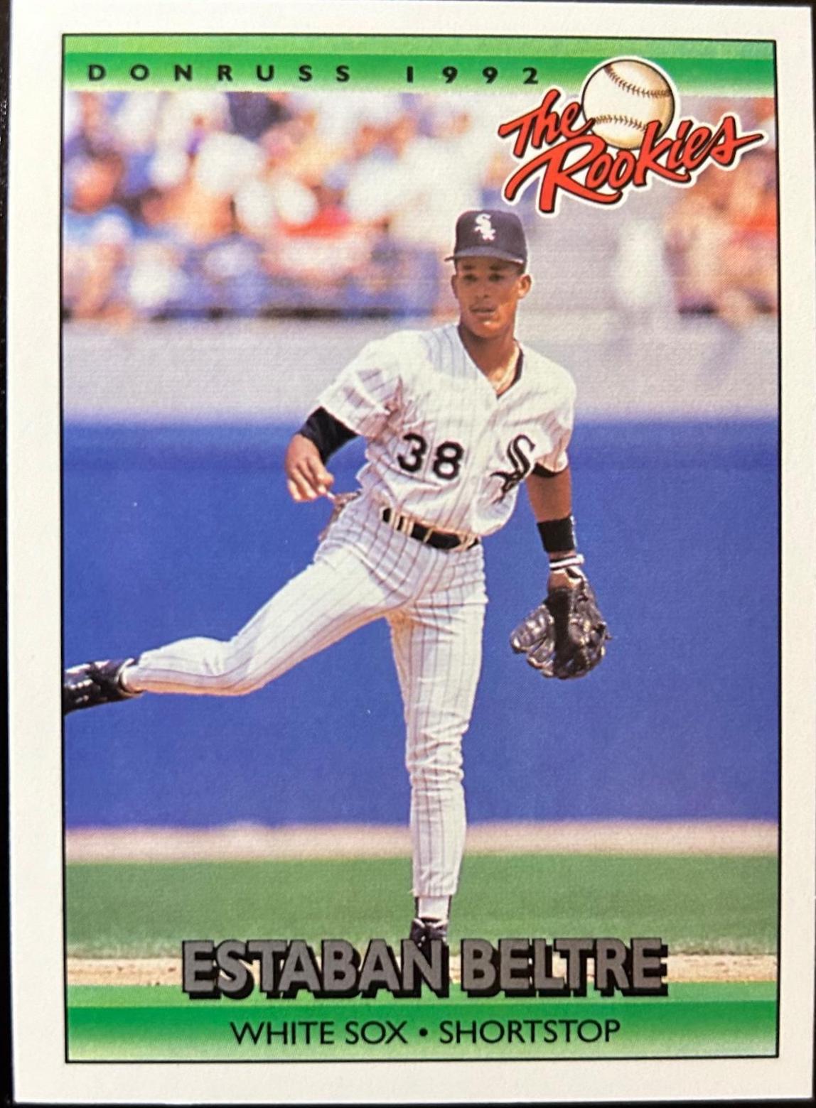 Estaban Beltre #10 Baseball Cards 1992 Panini Donruss Rookies