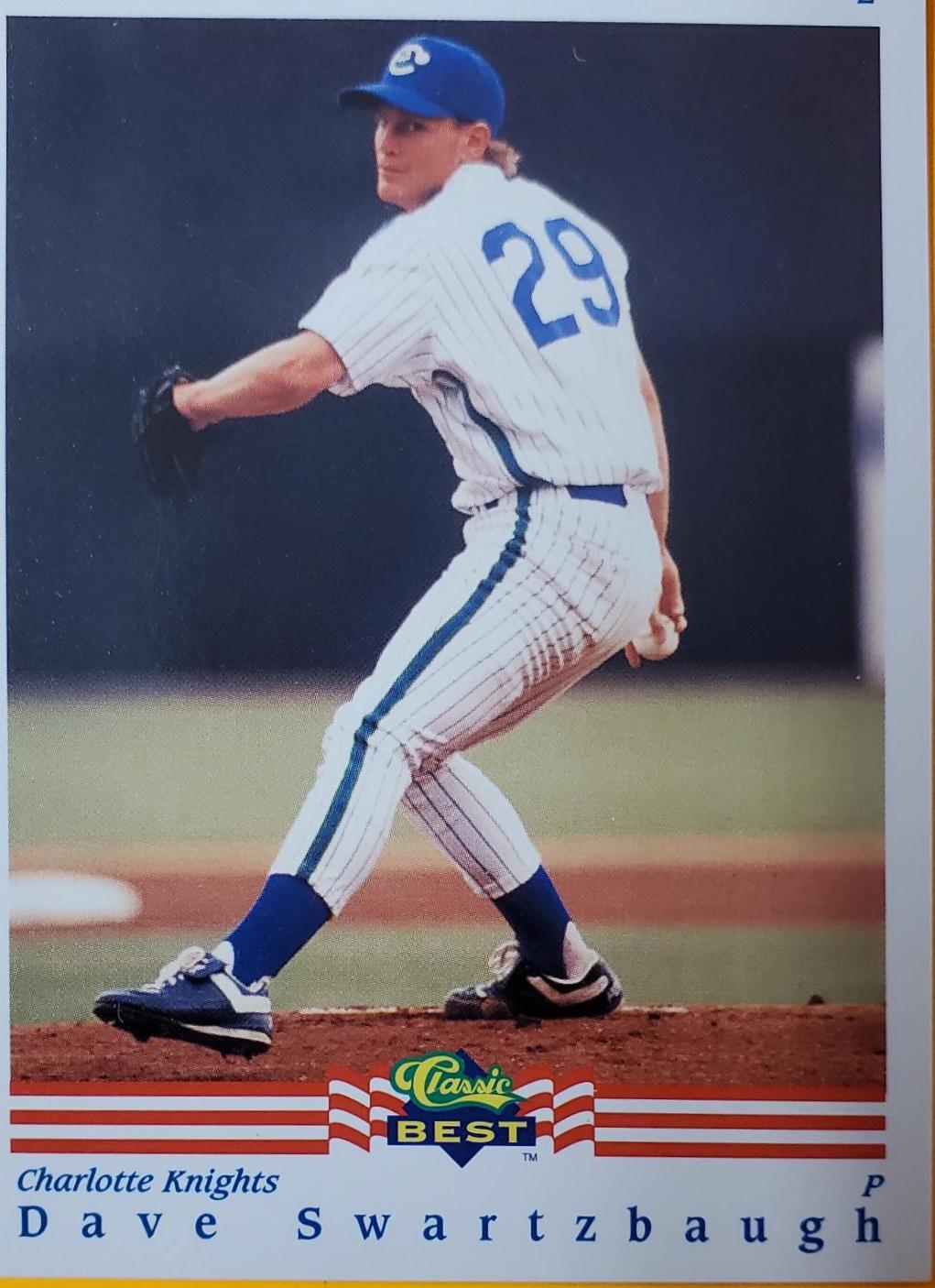Dave Swartzbaugh #63 Baseball Cards 1992 Classic Game