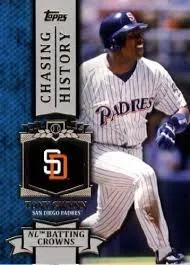 Tony Gwynn #CH-28 Baseball Cards 2013 Topps Chasing History