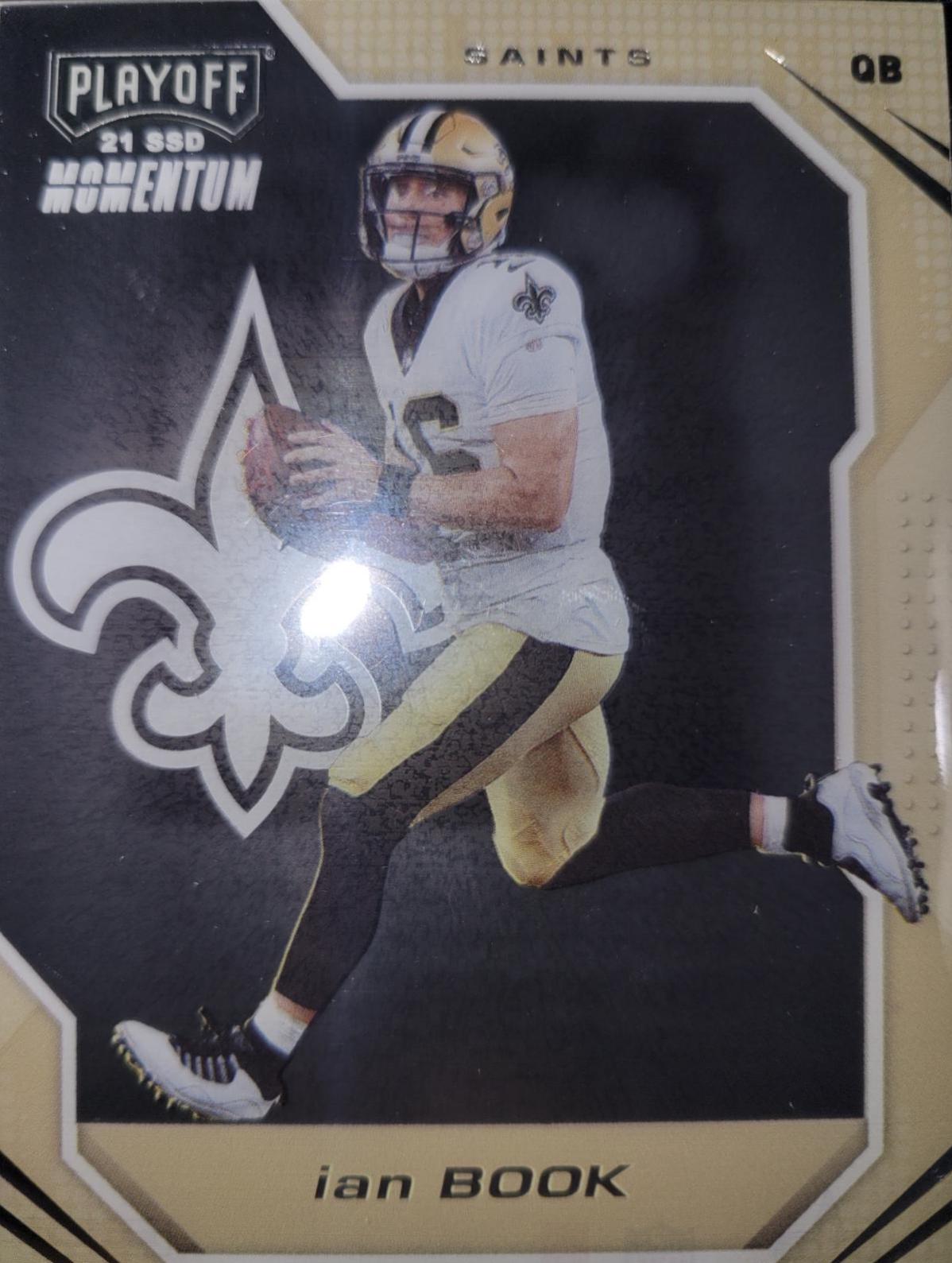 Ian Book #PMR-31 Football Cards 2021 Panini Chronicles Playoff Momentum Rookies