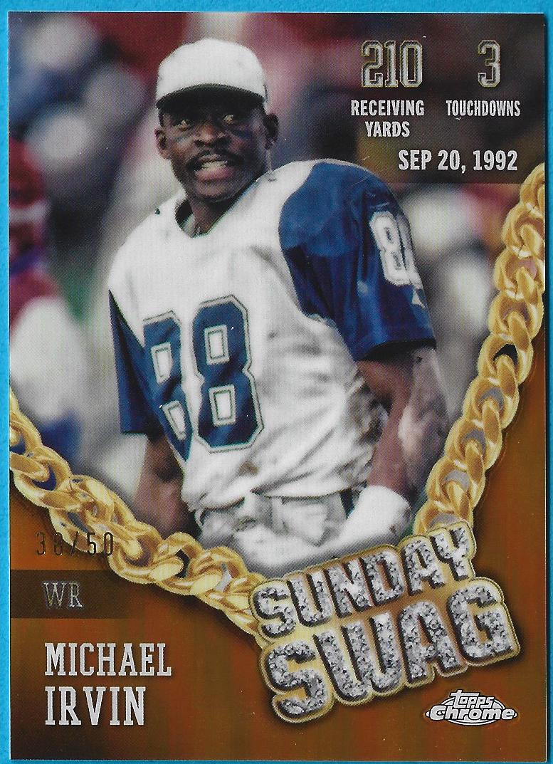 Michael Irvin [Gold Refractor] #SS-12