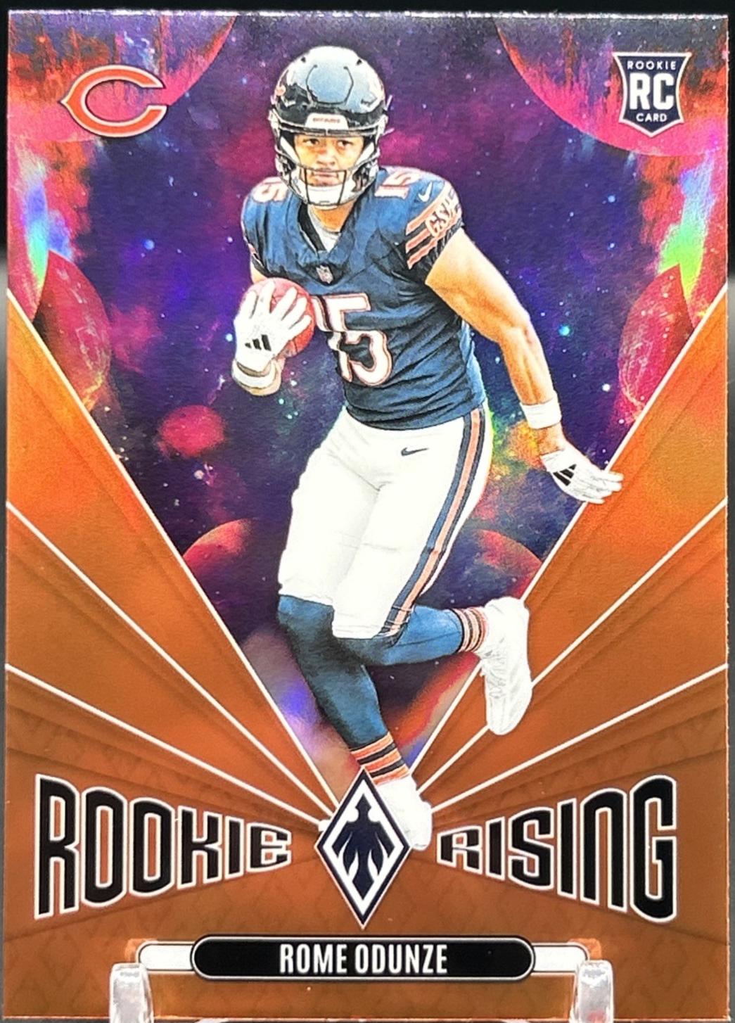 Rome Odunze [Orange] #RR-ROE Prices | 2024 Panini Phoenix Rookie Rising ...