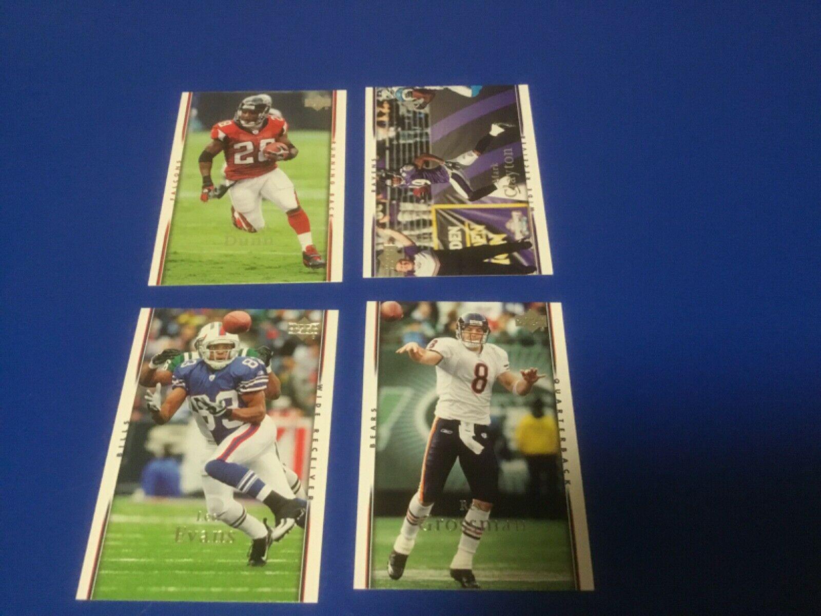 Warrick Dunn #9 Football Cards 2007 Upper Deck