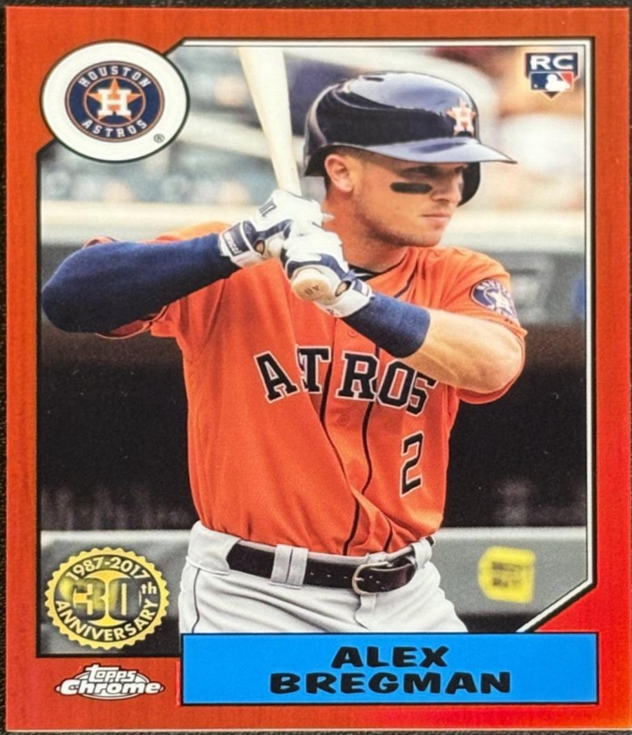 Alex Bregman [Red Refractor] #87T-5