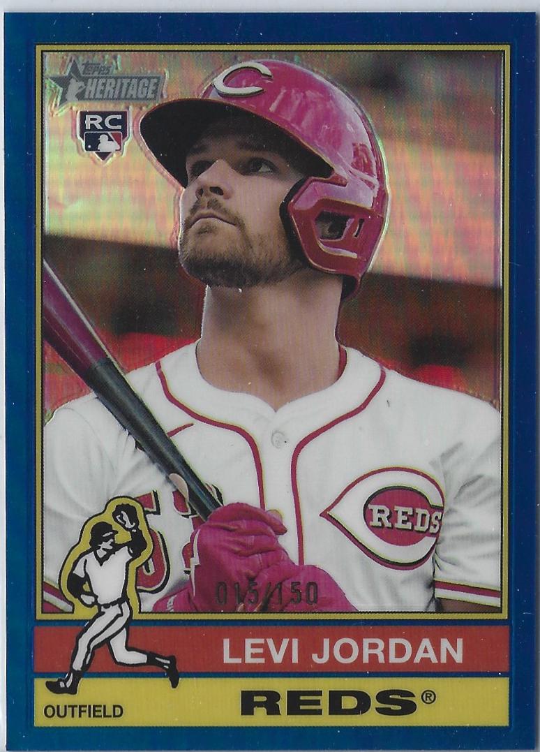 Levi Jordan [Blue Chrome Variation] #88