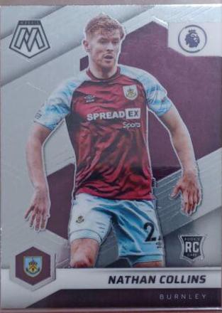 Nathan Collins #39 Soccer Cards 2021 Panini Mosaic Premier League