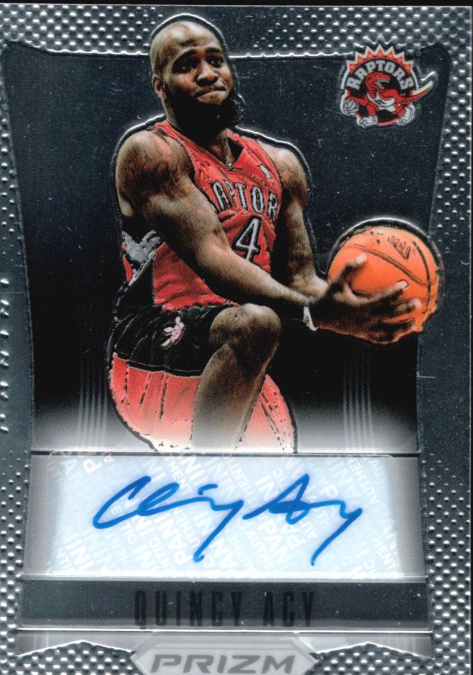 Quincy Acy #67 Basketball Cards 2012 Panini Prizm Autograph
