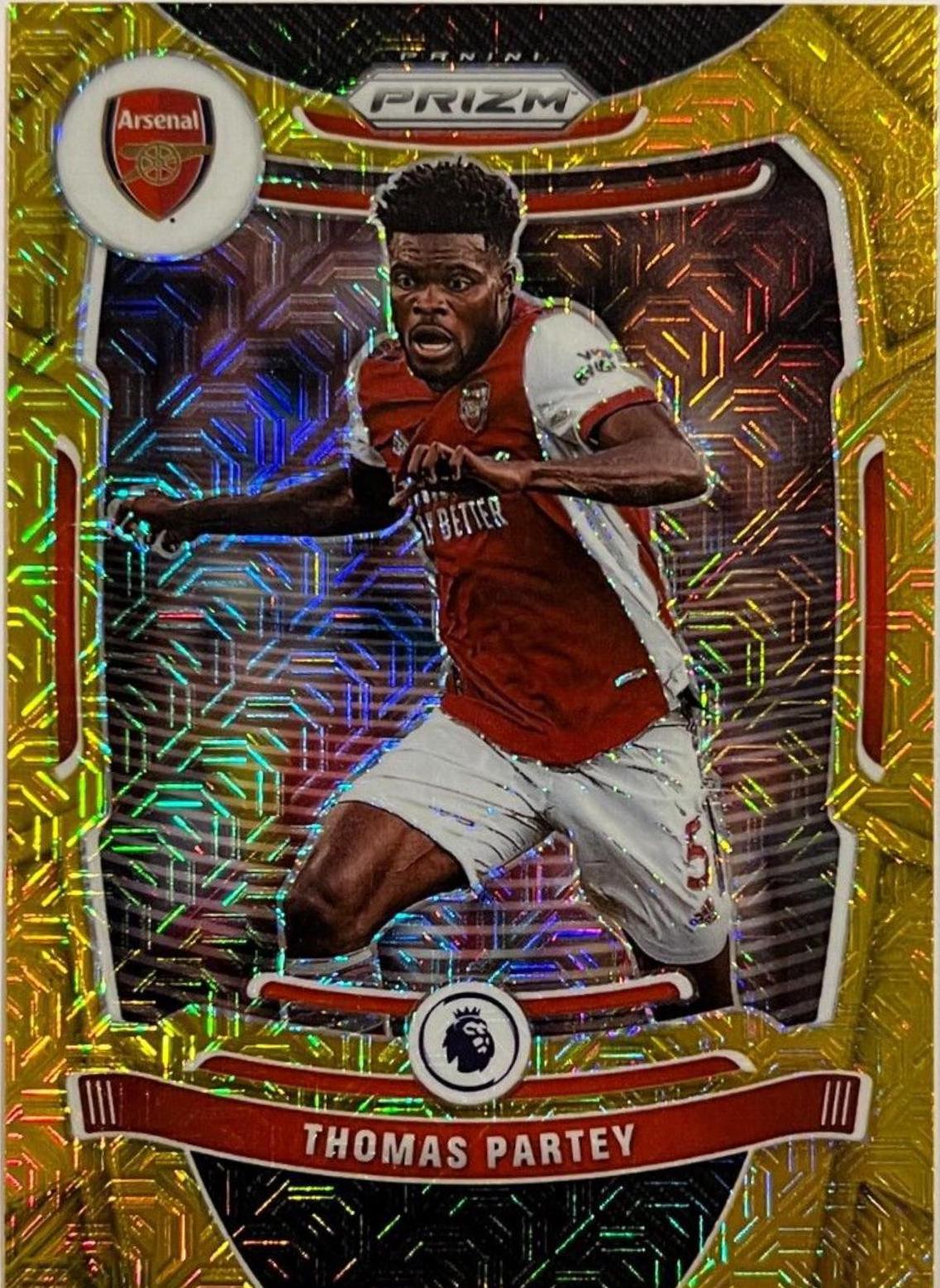 Thomas Partey [Gold Prizm] #204