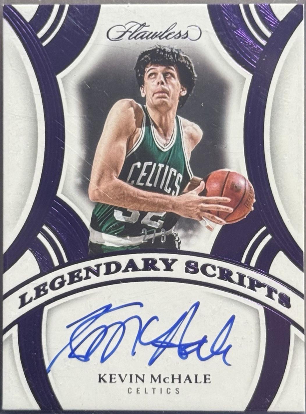 Kevin McHale #1 2024 Panini Flawless Legendary Scripts Basketball