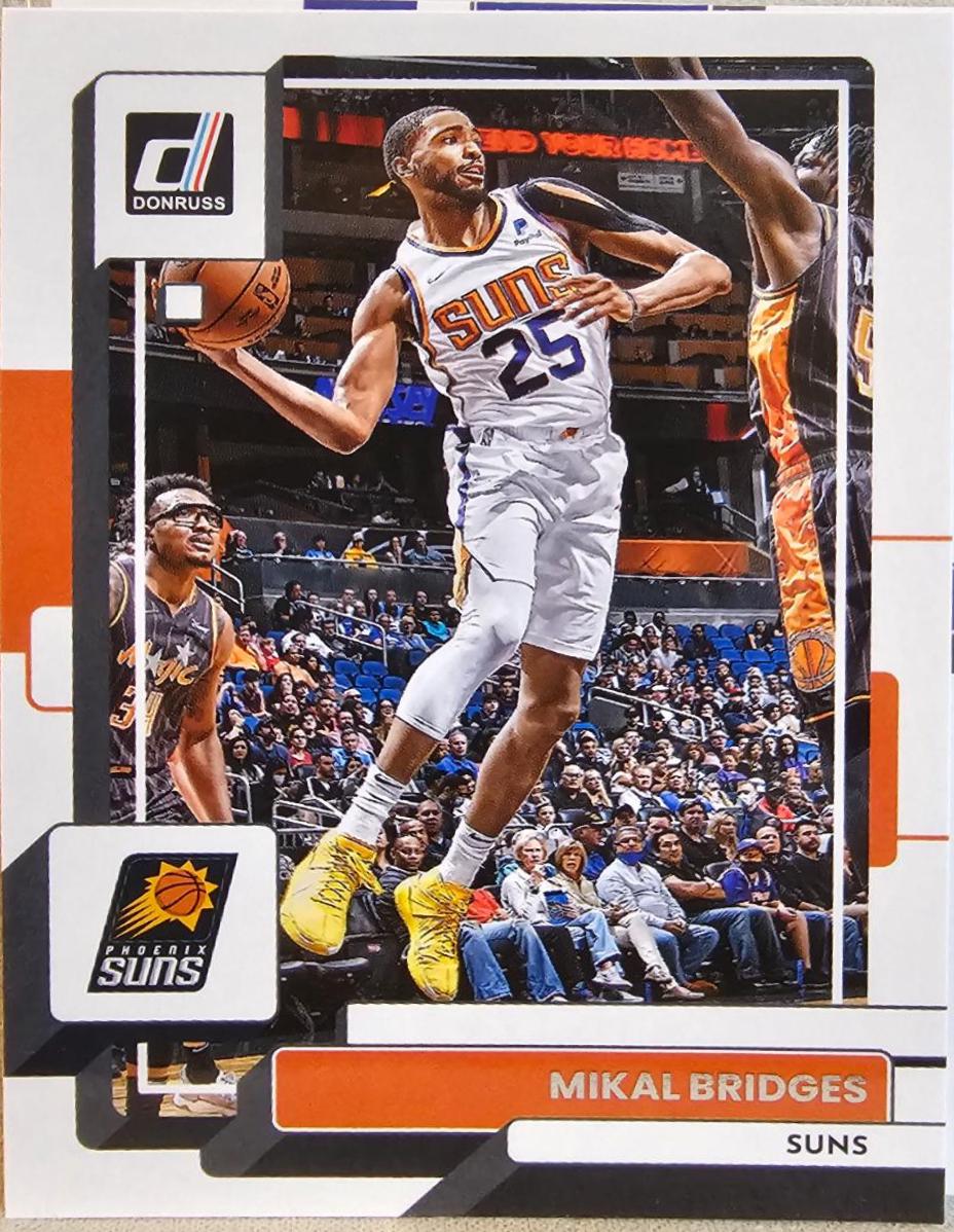 Mikal Bridges #135 2022 Panini Donruss Basketball