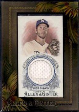 Clayton Kershaw [Framed Cloth Mini] #358
