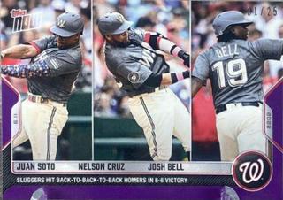 Juan Soto / Nelson Cruz / Josh Bell