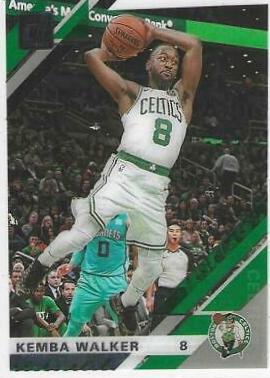 Kemba Walker #3 Basketball Cards 2019 Panini Clearly Donruss