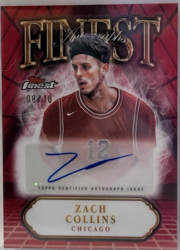 Zach Collins [Red Black Geometric Refractor] #FA-DA