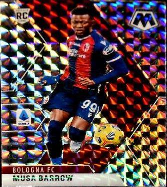 Musa Barrow #27 Soccer Cards 2020 Panini Mosaic Serie A