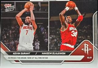 Kevin Durant / Hakeem Olajuwon