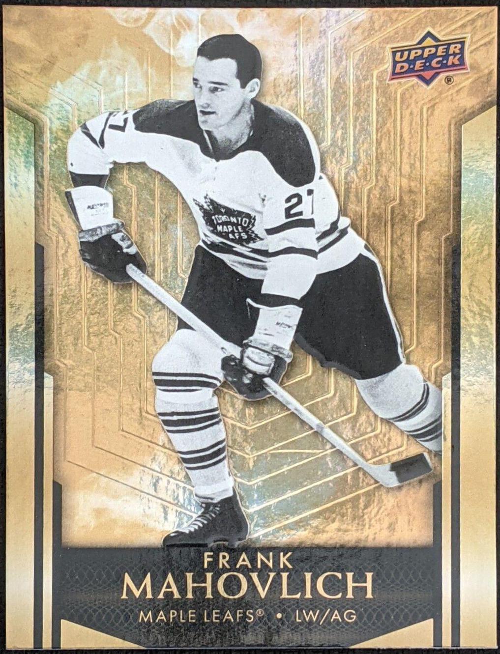 Frank Mahovlich #8 Hockey Cards 2023 Upper Deck Tim Hortons Legends