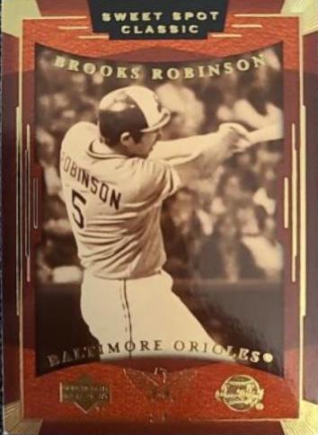 BROOKS ROBINSON #12 Baseball Cards 2004 Upper Deck Sweet Spot Classic