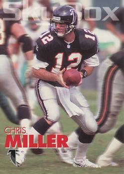 Chris Miller #8 Football Cards 1993 Skybox Impact