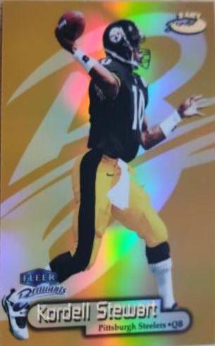Kordell Stewart #30TG 1998 Fleer Brilliants Football