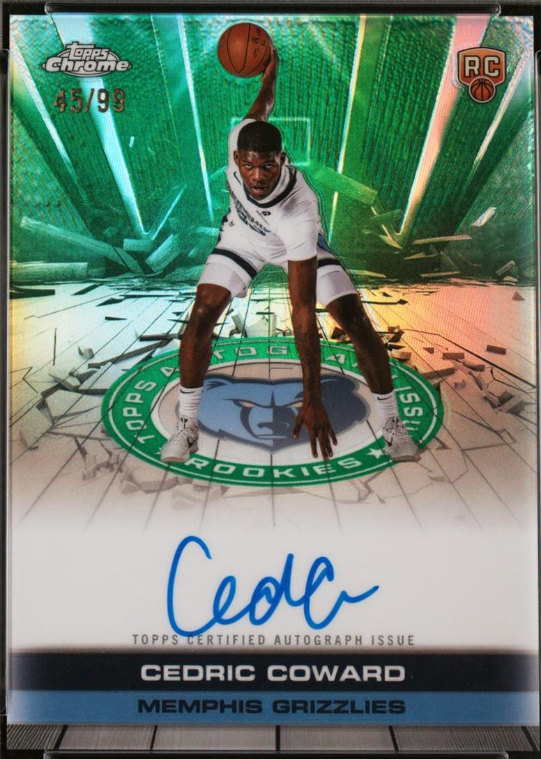 Cedric Coward [Refractor Green] #TAIR-CC