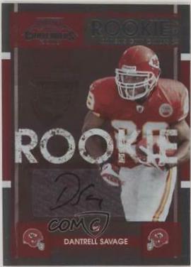 Dantrell Savage #121 2008 Playoff Contenders Football
