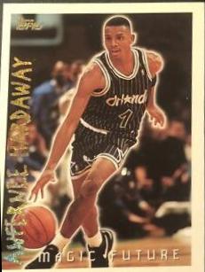 Anfernee Hardaway #18 Basketball Cards 1994 Topps Franchise Future