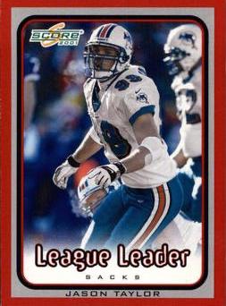 Jason Taylor #260 2001 Score Football