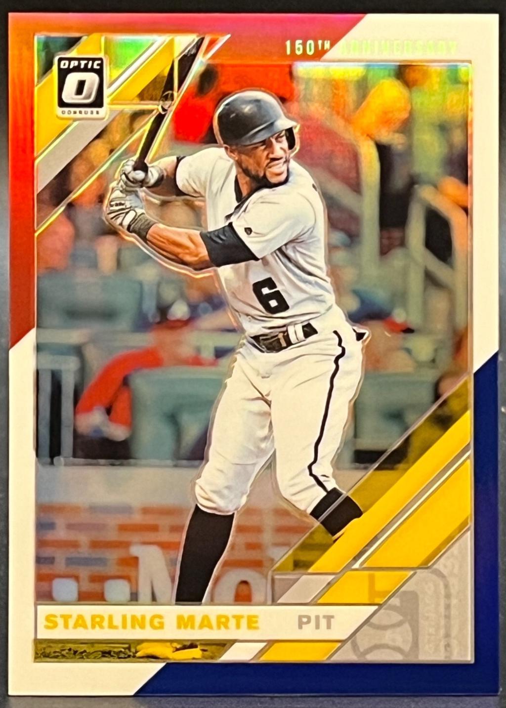 Starling Marte #119 2019 Panini Donruss Optic Baseball