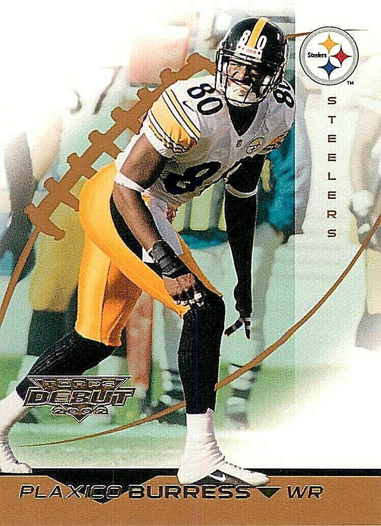 Plaxico Burress #14 Football Cards 2002 Topps Debut