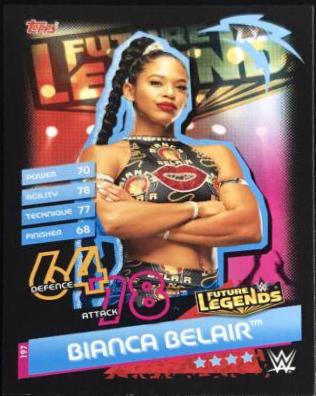 Bianca Belair #197 Wrestling Cards 2020 Topps Slam Attax Reloaded WWE