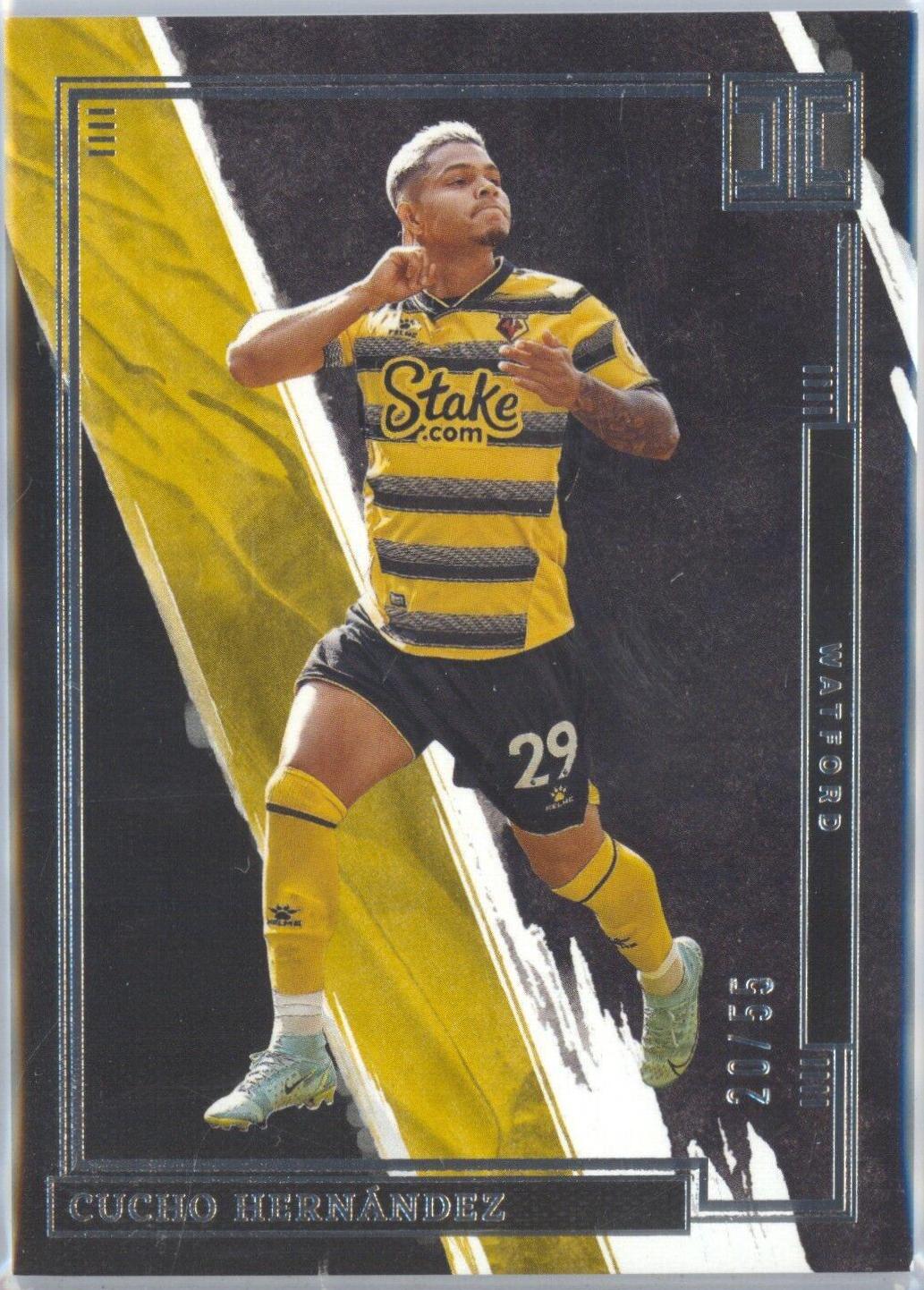 Cucho Hernandez #123 Soccer Cards 2021 Panini Impeccable