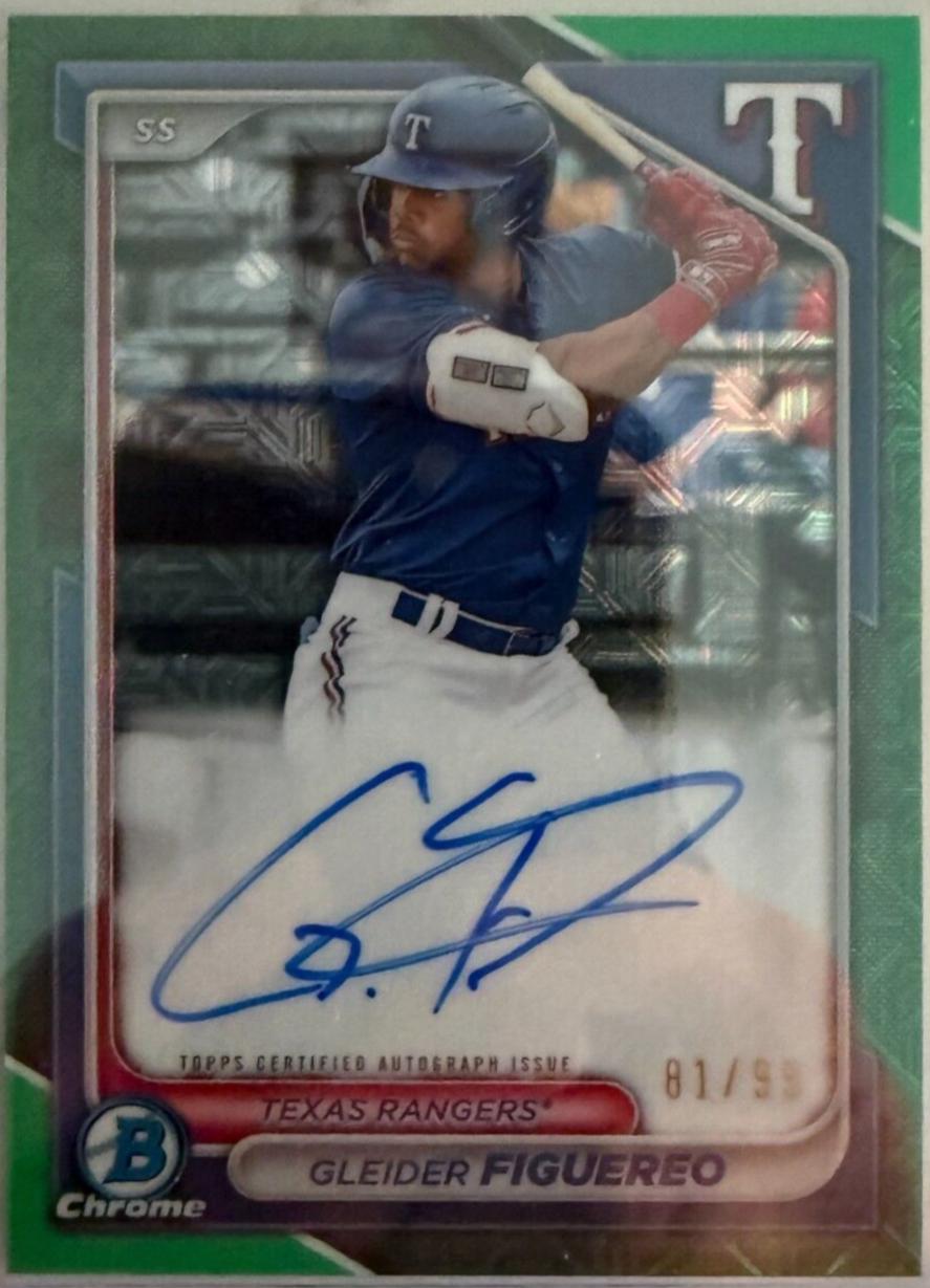 Gleider Figuereo [Green Mojo Refractor] #BMA-GF