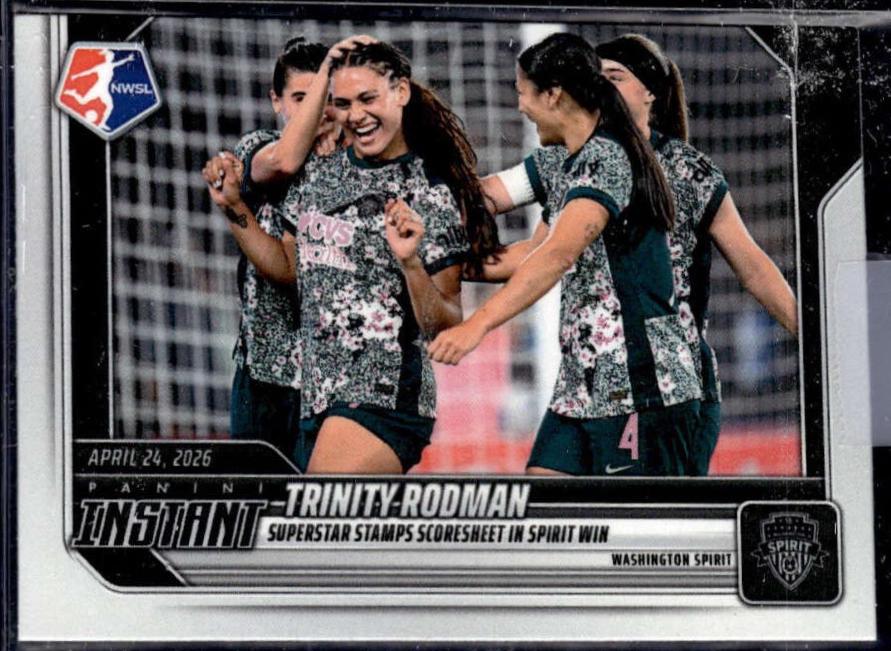Trinity Rodman #36 2026 Panini Instant Nwsl Soccer
