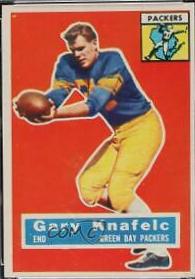 Gary Knafelc #43 Football Cards 1956 Topps