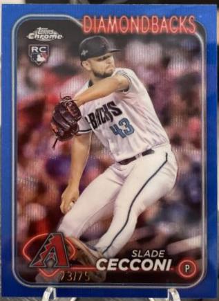 Slade Cecconi [Blue Wave Refractor] #77