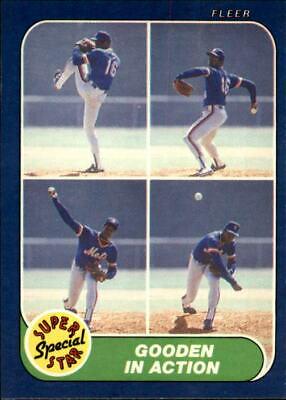 Dwight Gooden #626 Baseball Cards 1986 Fleer