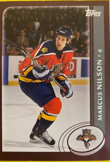 Marcus Nilson #224 Hockey Cards 2002 Topps