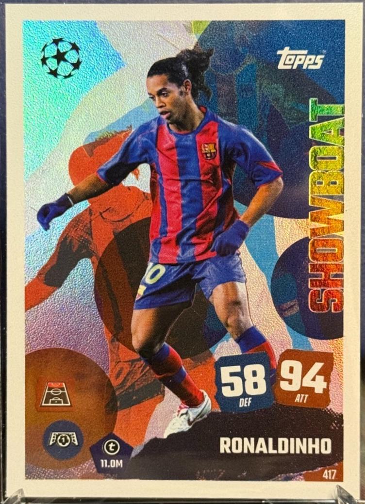 Ronaldinho #417 Prices | 2025 Topps Match Attax UEFA | Soccer Cards