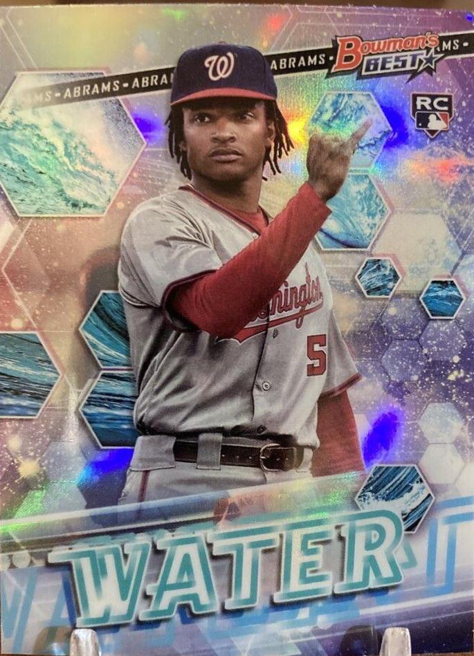 CJ Abrams #EE-5 Baseball Cards 2022 Bowman's Best Elements of Excellence