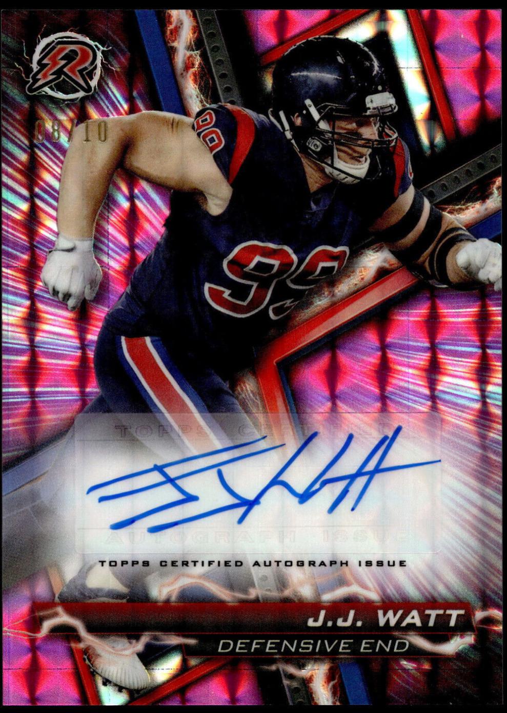 J.J. Watt [Pink Geometric] #RA-JW