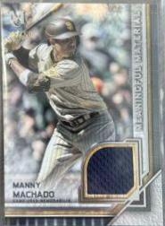 Manny Machado #MMR-MMA 2023 Topps Museum Collection Baseball Meaningful Material Relics