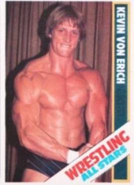 Kevin Von Erich #22 Wrestling Cards 1985 Wrestling All Stars