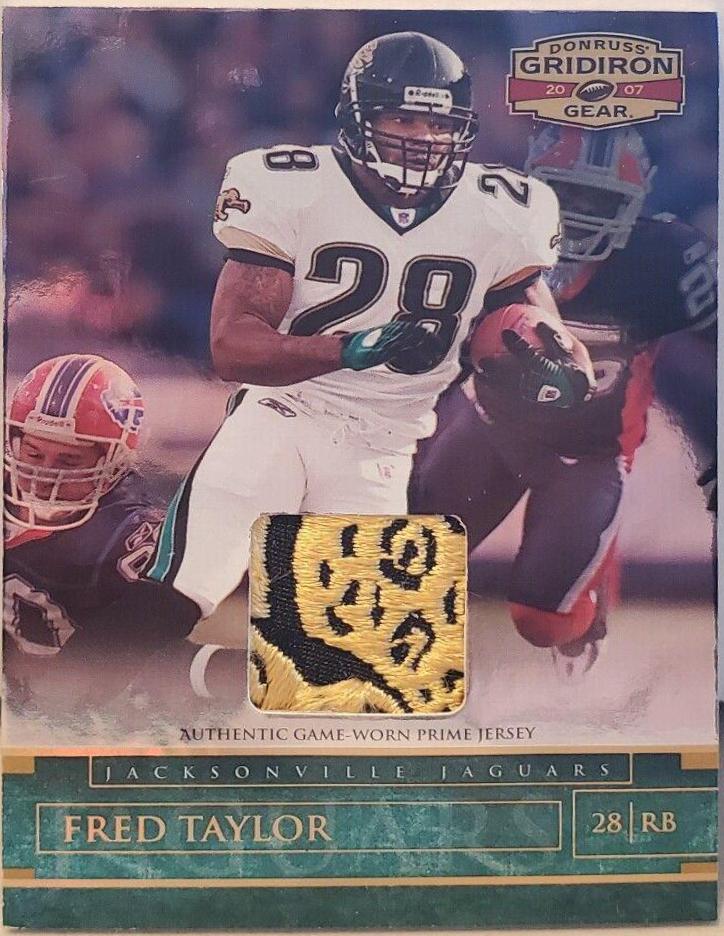 Fred Taylor #84 2007 Panini Donruss Gridiron Gear Football