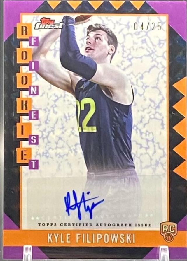 Kyle Filipowski [Black Geometric Refractor] #RFA-KF