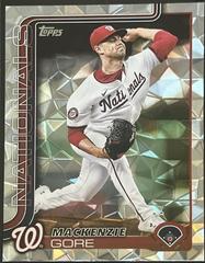 MacKenzie Gore [Silver Cracked Foilboard] #334 Baseball Cards 2025 Topps Prices