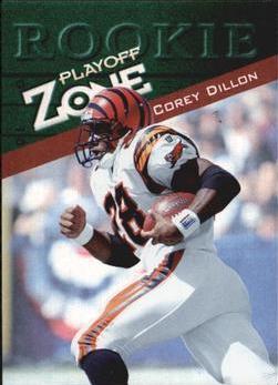 Corey Dillon #149 Football Cards 1997 Playoff Zone