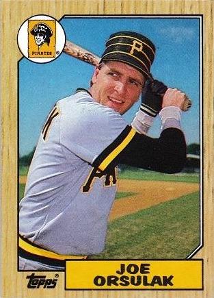 Joe Orsulak (1987 Topps)